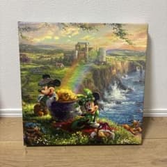 は*み様 キャンバスアート トーマス・キンケード ミッキー・マウス