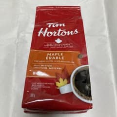 ティムホートンズ Tim Hortons メープルコーヒー 300g カナダ 粉