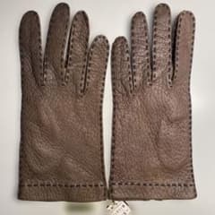 未使用 ペッカリー ドイツ製 サイズ23cm ブラウン色 ライニング無