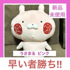 ☆SALE☆】うさまる もちもち超BIGぬいぐるみ 【ピンク】 - メルカリ