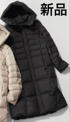 新品 Sサイズ PLST ロングダウンコート 12-3409009 プラステ 黒 - メルカリ