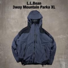 llbean ナイロンジャケット マウンテンパーカー プリマロフト中綿