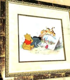 DISNEY ディズニー くまのプーさん セル画 豪華貴重 当時物 - メルカリ