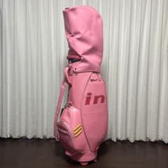 YAMAHA ヤマハ インプレス キャディバッグ ピンク スペア付 - メルカリ