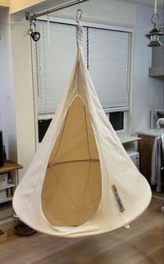 中古 Cacoon-bonsai-white ハンモックテント - メルカリ
