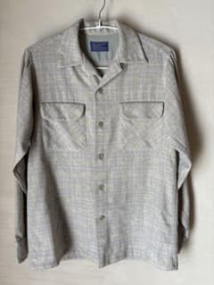 j*3様 50s 60sPendleton ペンドルトン ボードシャツ ベージュ - メルカリ