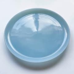 ファイヤーキング ターコイズブルー ディナープレート ほぼ使用感なし