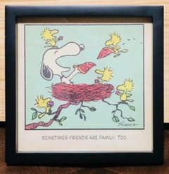 美品レトロ⭐️ヴィンテージHallmark 2WAY壁掛けスヌーピーウッド