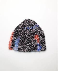 apollonstore モヘアビーニー ニット帽 マルチカラー sillage - メルカリ