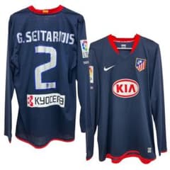 08-09 アトレティコ・マドリード セイタリディス 選手支給ユニフォーム