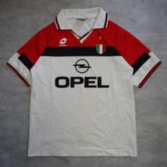 94/95 Lotto ロット ACミラン アウェイユニフォーム Lサイズ程 - メルカリ