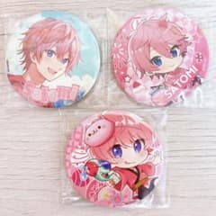 すとぷり さとみくん 缶バッジ 3個セット - メルカリ