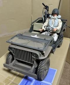 WILLYS JEEP 1/6サイズ ジープ フィギュア付き - メルカリ