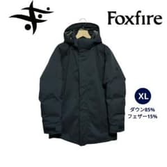 J*d様 FOX FIRE 天然羽毛 ダウンジャケット 撥水タフタ ネイビーブル