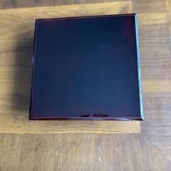 輪島塗り漆器 黒の仕切り付き松花堂弁当 木製 三箱 美品 お値下げしま