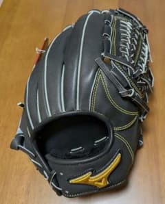 ミズノプロ 硬式 内野手用 ブラック サイズ8 BBS限定 1AJGH14013
