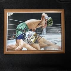 RIZIN シェイドゥラエフ 直筆サイン ① 朝倉未来 師走の超強者祭り 男