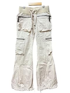 goa カーゴパンツ ゴア パラシュートパンツ フレア アーカイブ y2k