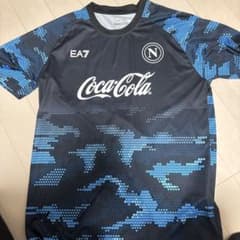 EA7 SSCナポリ 迷彩シャツ コカ・コーラ ユニフォーム - メルカリ