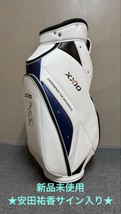 ☆新品未使用☆安田祐香サイン入り☆ XXIOゼクシオ キャディバッグ