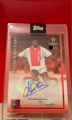 パトリック·クライファート 直筆サイン【大幅値下げ】 - メルカリ