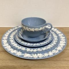希少 ウェッジウッド クイーンズウェア クリーム ラベンダー 5点