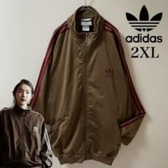 2XL希少】在原みゆ紀アディダス刺繍トラックジャケット古着ジャージ