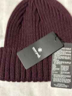 BTS V(テテ)モデル フォールディッド ビーニー ニット帽 ボルドー