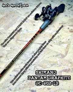 美品シマノバンタムグラファイトロッドGC-602-LB & 10XSGリール - メルカリ