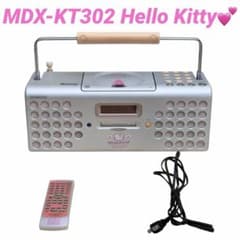 動作確認済】MDX-KT302 ハローキティ ラジカセ ケンウッド 匿名配送