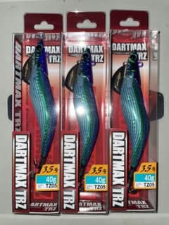 ダートマックスtrz 40g 3.5号 パープルボーダーグリーン 3個セット