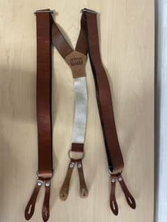 まき様専用】リーバイス LVC サスペンダー ベルト レザー - メルカリ