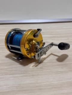 Sealine 両軸リール 300モデル 金色と青色 - メルカリ
