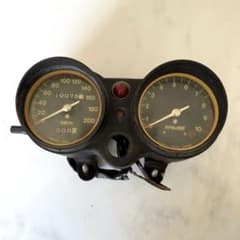 SUZUKIスズキGT380 初期型メーター 当時物 （51） - メルカリ