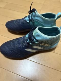 田中隼磨 直筆サイン入り、実着用スパイク 松本山雅 adidasエース17.1