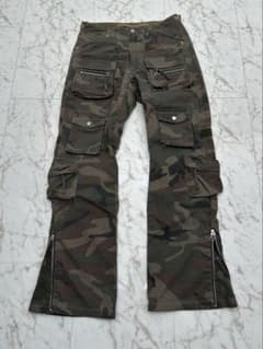 MLVINCE 迷彩 カーゴパンツ 32 YZERR着用 - メルカリ