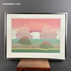 美品 イワン・ラブジン「イベリスク」リトグラフ 大作 直筆サイン入り