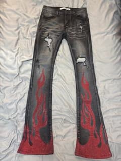 ARMOR JEANS STACKED フレアデニムパンツ 30 - メルカリ