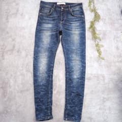 00s archive HAMAKI-HO デニムパンツ Y2K ヒゲ 蜂の巣 - メルカリ