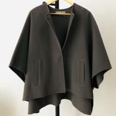 美品✨️23AW セオリーリュクス CAPEL ライトリバー ケープ コート 38