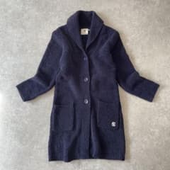 新品同様【定価3万】カシウェア ロングカーディガン ネイビー - メルカリ