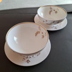 Villeroy & Boch ゴールデンガーデン ボウルと皿 4点セット - メルカリ