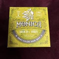 新品未使用】ニューモニカ カラーワックス グレー ポイントカラー 育毛