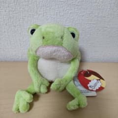 激レア タグ付き モンスイユ ボーノ カエル ぬいぐるみ レトロ - メルカリ