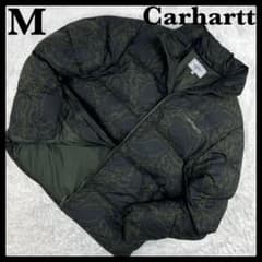 5031【美品】カーハートWIP‪☆ペイズリー柄ダウン スプリング‬