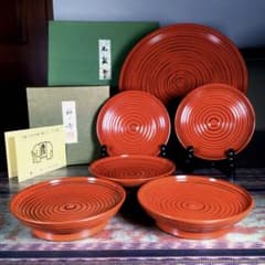 メルうー特価』 象彦 脚付き 銘々皿 5枚 丸盆 - メルカリ