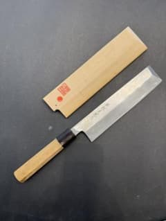 鐵劔良政 薄刃包丁 八角柄 - メルカリ