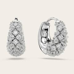 美品【定価2.2万】スワロフスキー ピアス Sublima シルバー 正規品