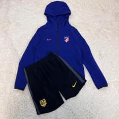 人気 NIKE ナイキ アトレティコマドリード セットアップ パーカー S