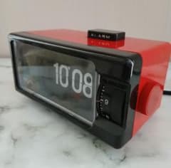 SEIKO パタパタ時計 昭和レトロ DP 690T 50/60Hz 赤と黒 - メルカリ